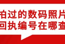 拍过的数码照片回执编号在哪查-社保照片回执