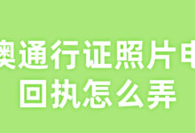 港澳通行证照片电子回执-社保照片回执